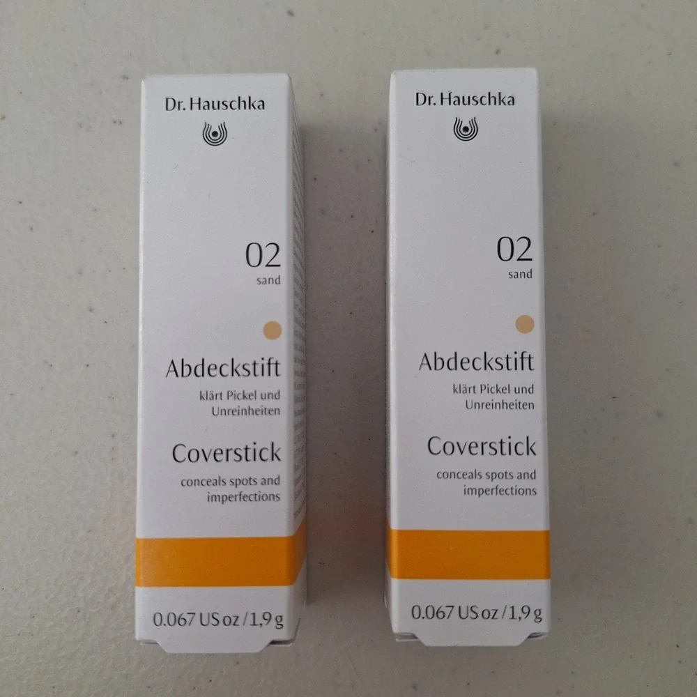 Dr. Hauschka Coverstick #02 (Sand) 1.9/0.6oz RARE Hard To Find NOS, GERMANY, 2